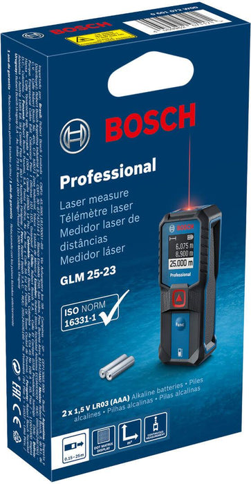 Laserski daljinomer Bosch GLM 25-23 Professional 25m (0601072W00)-SBT Alati Beograd