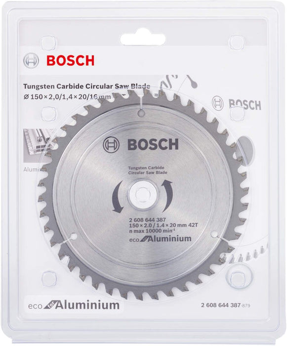 List testere za aluminijum 150x2,0x20/42 zuba Bosch Eco for Aluminium - 2608644387