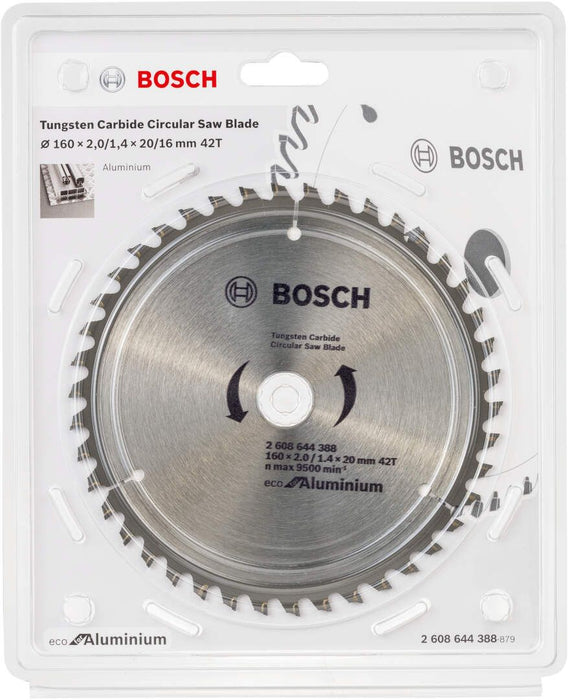 List testere za aluminijum 160x2,0x20/42 zuba Bosch Eco for Aluminium - 2608644388