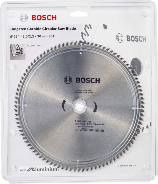 List testere za aluminijum 254x3,0x30/96 zuba Bosch Eco for Aluminium - 2608644395