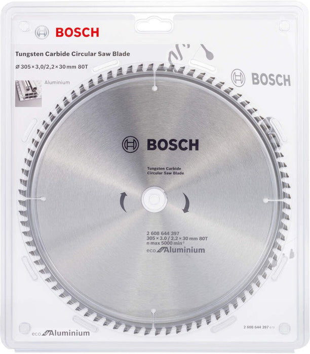 List testere za aluminijum 305x3,0x30/80 zuba Bosch Eco for Aluminium - 2608644397