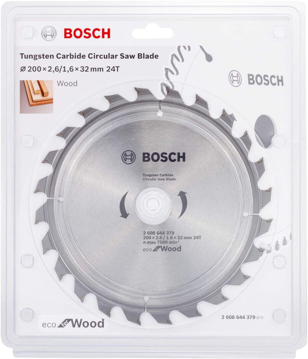 List testere 200x2,6x32/24 zuba Bosch Eco for Wood - 2608644379