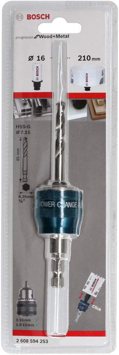 PowerChangePlus adapter 3/8", 8,7mm + HSS-G burgija 7,15x85mm (2608594253)