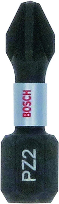 PZ2 25mm kovani bitovi u Tic Tac pakovanju 25kom Impact Control Bosch - 2607002804