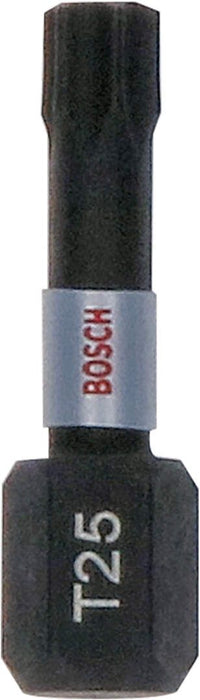 T25 25mm kovani bitovi u Tic Tac pakovanju 25kom Impact Control Bosch - 2607002806