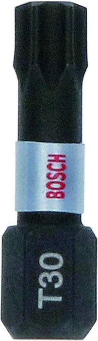 T30 25mm kovani bitovi u Tic Tac pakovanju 25kom Impact Control Bosch - 2607002807