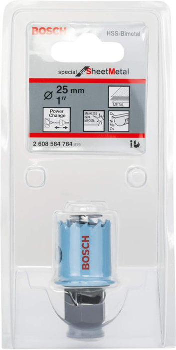 Testera za bušenje rupa - otvora u limu Bosch Special for Sheet Metal 25 mm, 1" - 2608584784