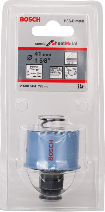 Testera za bušenje rupa - otvora u limu Bosch Special for Sheet Metal 41 mm, 1 5/8" - 2608584793