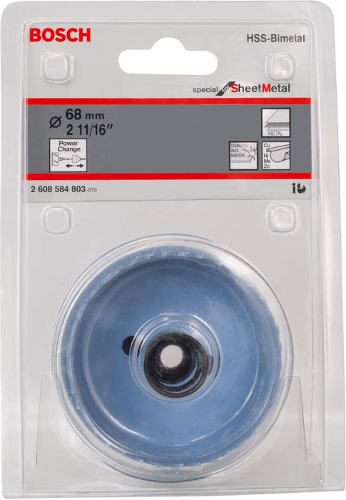 Testera za bušenje rupa - otvora u limu Bosch Special for Sheet Metal 68 mm, 2 11/16" - 2608584803
