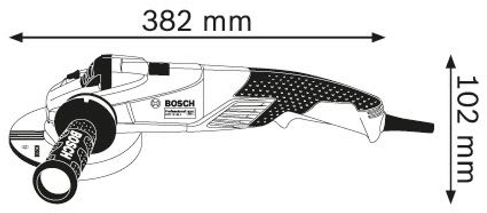 Ugaona brusilica Bosch GWS 18-125 SL sa potenciometrom (06017A3200)