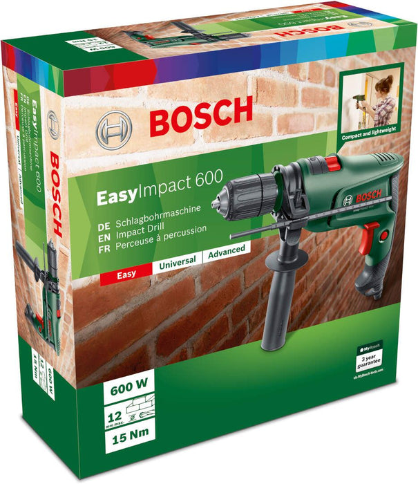 Vibraciona bušilica Bosch EasyImpact 600 u koferu (0603133020)
