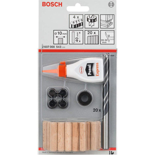 Bosch 27-delni set drvenih tiplova 10 mm, 40 mm - 2607000543