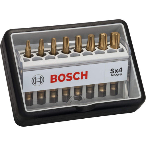 Bosch 8-delni set Robust Line bitova odvrtača Sx Max Grip 49 mm, 8-delni - 2607002573