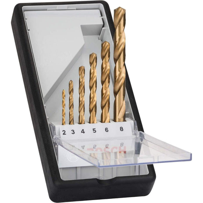 Bosch 6-delni Robust Line set burgija za metal HSS-TiN, 135° 2