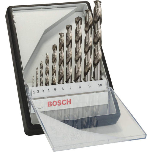 Bosch 10-delni Robust Line set HSS-G burgija za metal (2607010535)