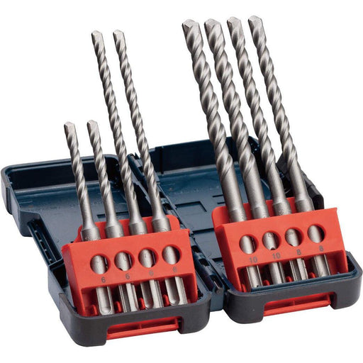 Bosch 8-delni set hamer burgija SDS-Plus-3, Tough Box 6 x 110 (2x)