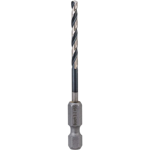 Bosch HSS spiralna burgija sa šestostranim prihvatom 3,2 mm 3.2 x 36 x 75 mm pakovanje od 1 komada - 2608577049