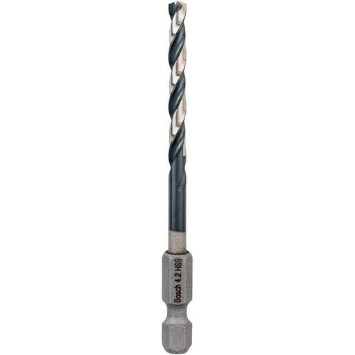 Bosch HSS spiralna burgija sa šestostranim prihvatom 4,2mm 4.2 x 43 x 83 mm pakovanje od 1 komada - 2608577054