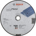 Bosch rezna ploča ravna Expert for Metal A 30 S BF, 230 mm, 3,0 mm - 2608600324