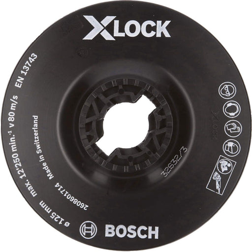Bosch X-LOCK potporni tanjir 125 mm, meki (2608601714)