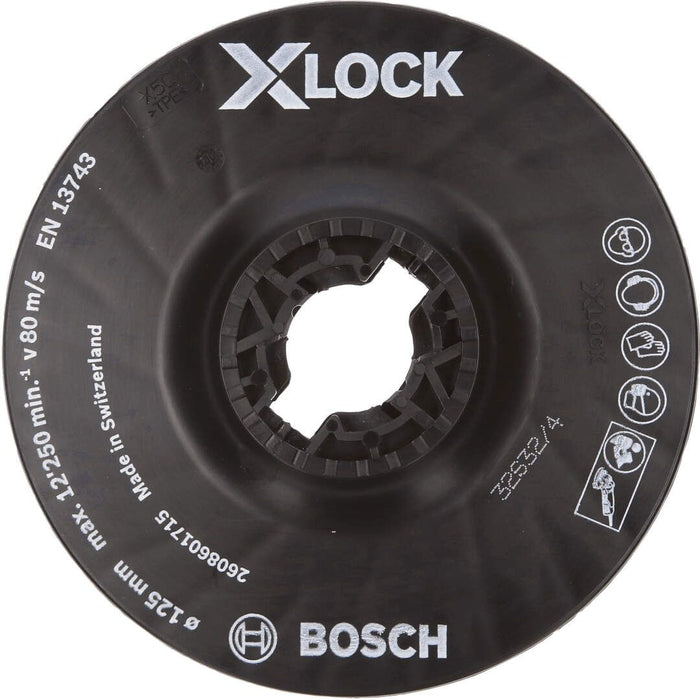 Bosch X-LOCK potporni tanjir 125 mm, srednji (2608601715)