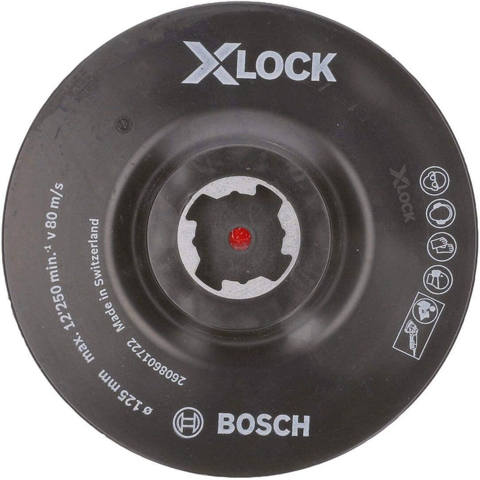 Bosch X-LOCK potporni tanjir 125 mm, čičak traka - 2608601722