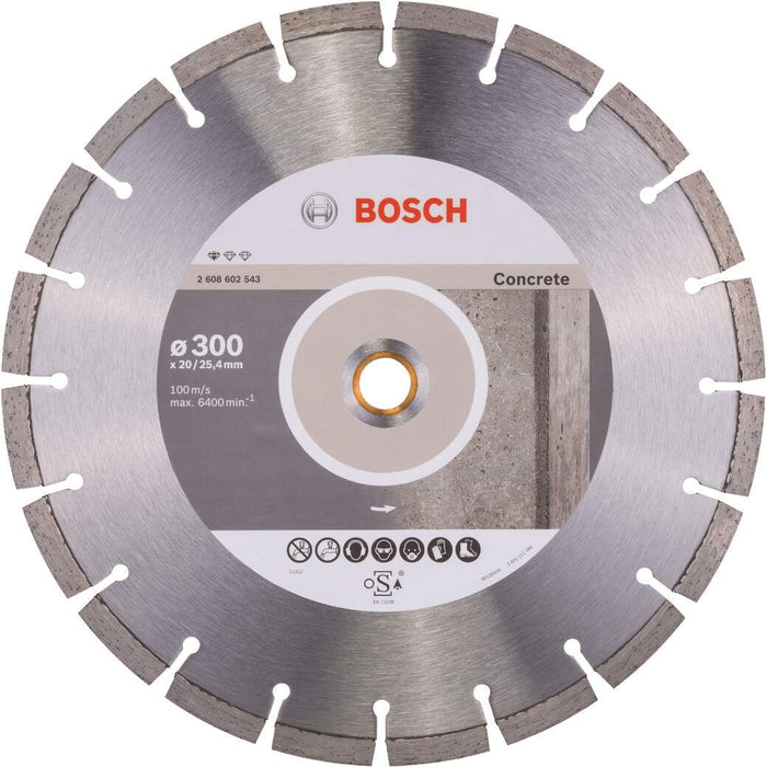 Bosch dijamantska rezna ploča Standard for Concrete 300 x 20/25,40 x 2,8 x 10 mm - 2608602543