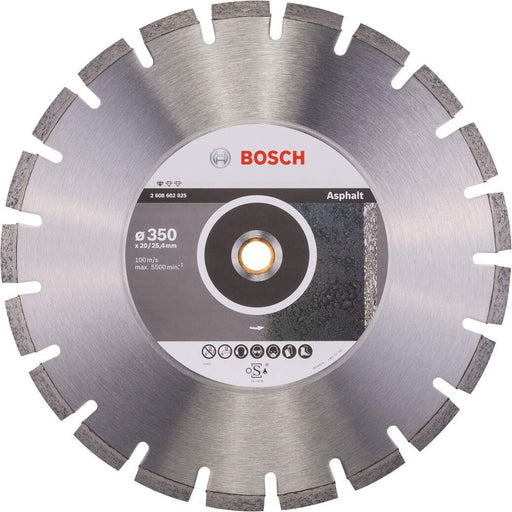 Bosch dijamantska rezna ploča Standard for Asphalt 350 x 20/25,40 x 3,2 x 10 mm - 2608602625