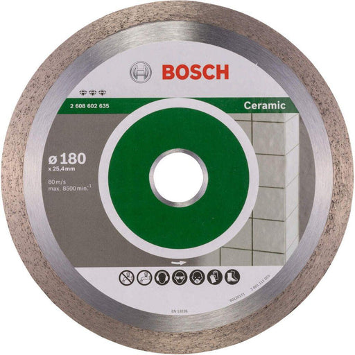 Bosch dijamantska rezna ploča Best for Ceramic 180 x 25,40 x 2,2 x 10 mm - 2608602635