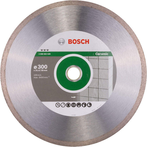 Bosch dijamantska rezna ploča Best for Ceramic 300 x 30/25,40 x 2,8 x 10 mm - 2608602639