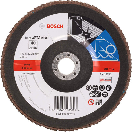 Bosch lamelni brusni disk X571, Best for Metal Prečnik 180 mm