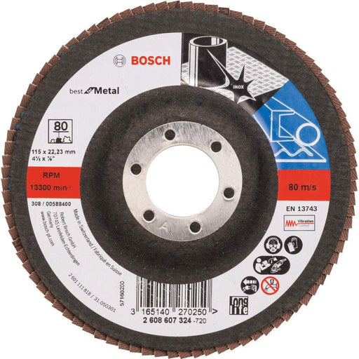 Bosch lamelni brusni disk X571, Best for Metal Prečnik 115 mm