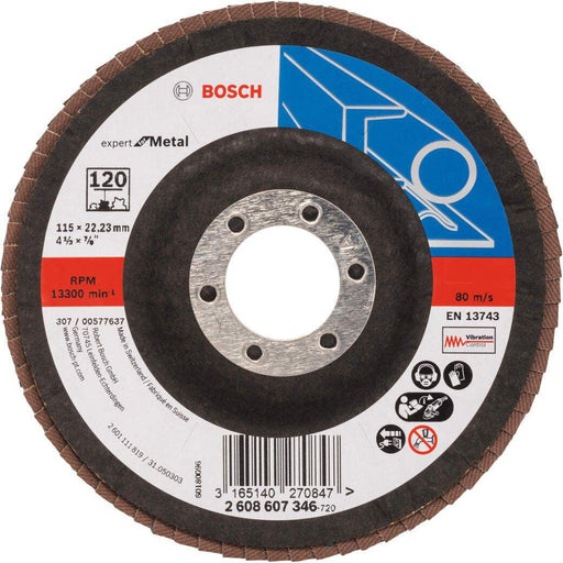 Bosch lamelni brusni disk X551, Expert for Metal Prečnik 115 mm