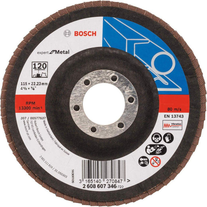 Bosch lamelni brusni disk X551, Expert for Metal Prečnik 115 mm