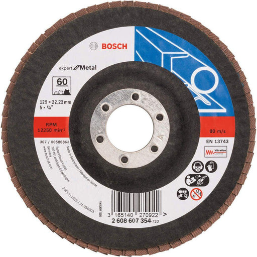 Bosch lamelni brusni disk X551, Expert for Metal Prečnik 125 mm