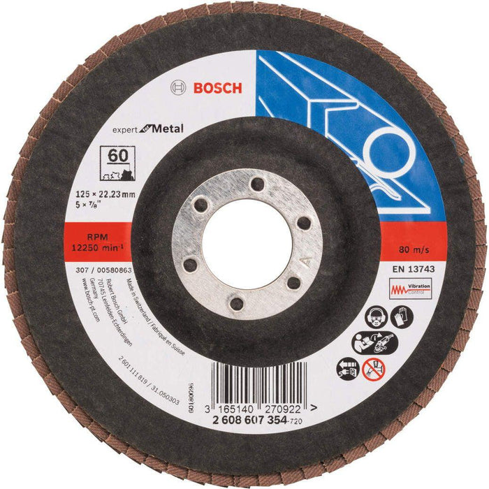 Bosch lamelni brusni disk X551, Expert for Metal Prečnik 125 mm