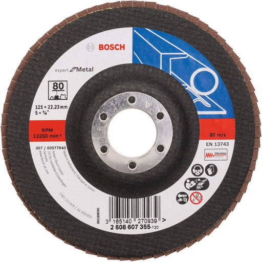 Bosch lamelni brusni disk X551, Expert for Metal Prečnik 125 mm