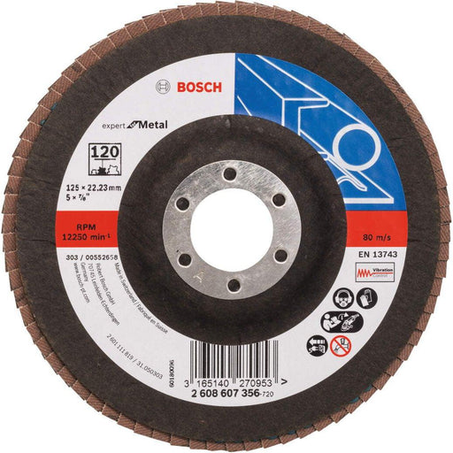 Bosch lamelni brusni disk X551, Expert for Metal Prečnik 125 mm