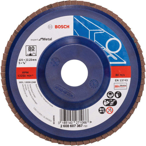 Bosch lamelni brusni disk X551, Expert for Metal Prečnik 125 mm
