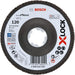 Bosch X-LOCK lamelne ploče, verzija pod uglom, vlaknasta ploča, Ø115 mm, G 120, X571, Best for Metal, 1 komad - 2608619200