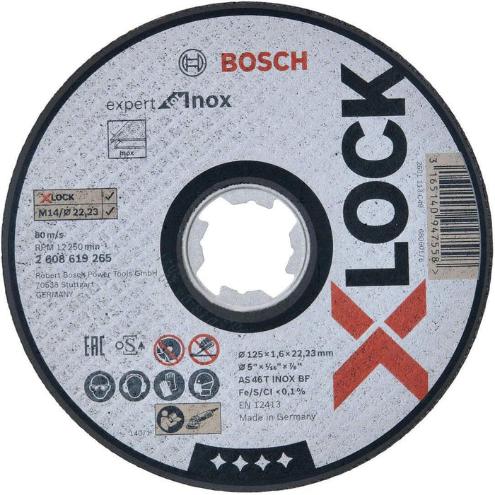 Bosch X-LOCK Expert for Inox 125x1,6x22,23 za ravno sečenje - 2608619265