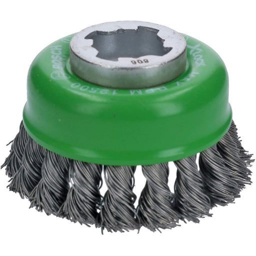 Bosch X-LOCK lončasta četka 75 nerđajući čelik - 2608620729