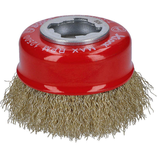 Bosch X-LOCK talasasta lončasta četka 75 mesing - 2608620730