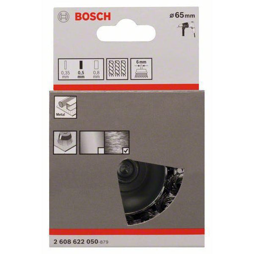 Bosch lončasta četka 65 mm, 0,5 mm - 2608622050