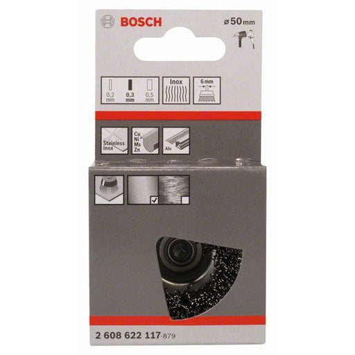 Bosch lončasta četka 50 mm, 0,3 mm - 2608622117
