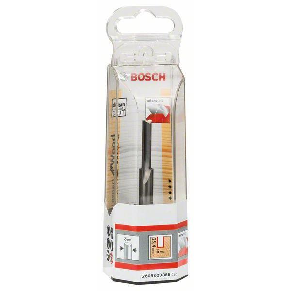 Bosch glodalo za kanale, puni tvrdi metal 8 mm, D1 6 mm, L 25,4 mm, G 76 mm - 2608629355