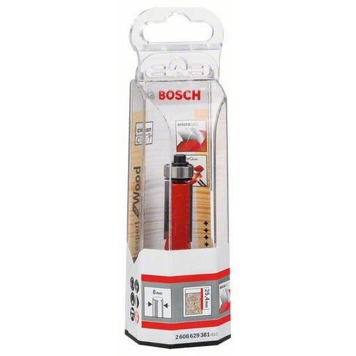 Bosch glodala za glodanje uz površinu 8 mm, D1 12,7 mm, L 25,4 mm, G 71,5 mm - 2608629381