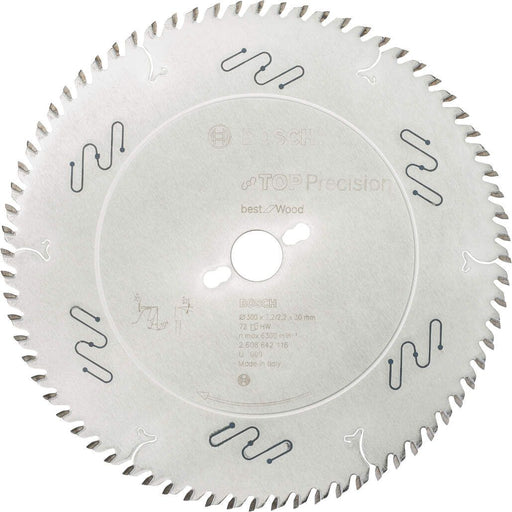 Bosch list kružne testere Top Precision Best for Wood 300 x 30 x 3,2 mm, 72 - 2608642116