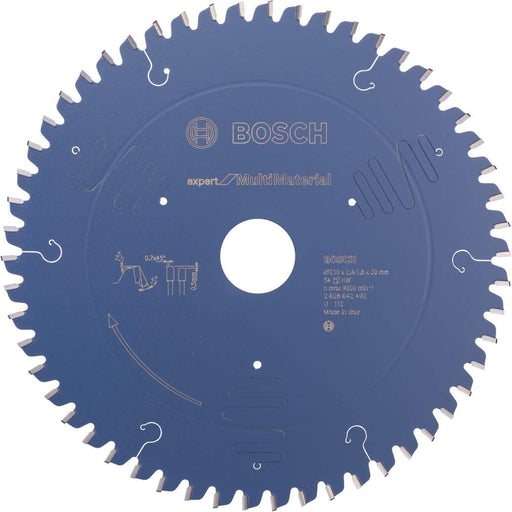 Bosch list kružne testere Expert for Multi Material 210 x 30 x 2,4 mm, 54 - 2608642492