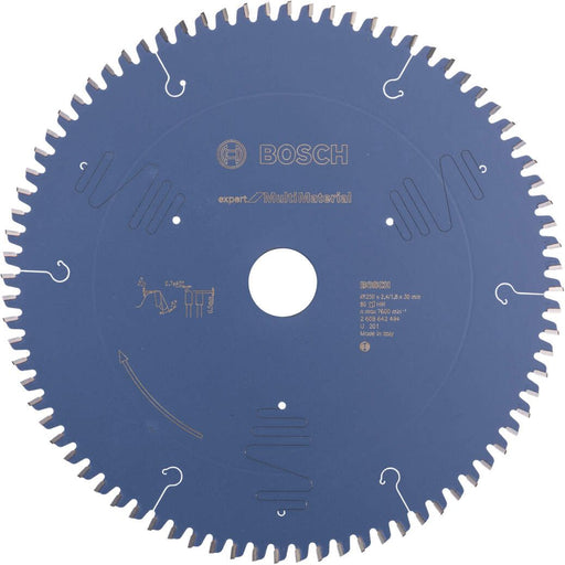 Bosch list kružne testere Expert for Multi Material 250 x 30 x 2,4 mm, 80 - 2608642494
